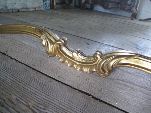 FRENCH GILDED OVERMANTEL MIRROR - ADDITIONAL PHOTO 6