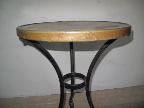 FRENCH BISTRO TABLE LATE 19THC - ADDITIONAL PHOTO 3