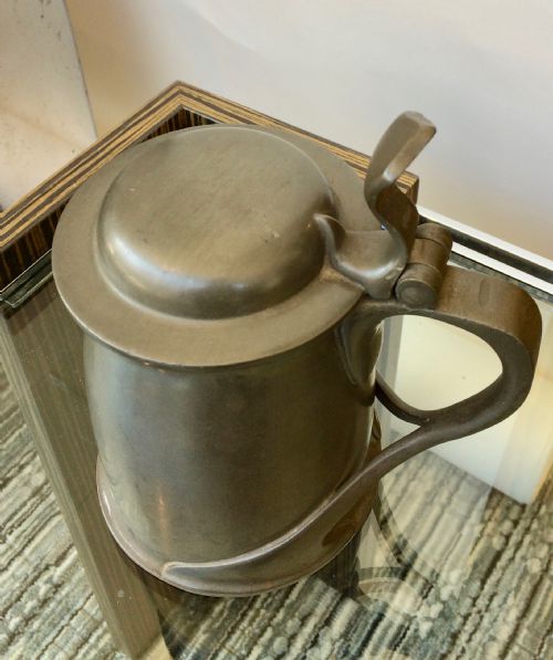 PEWTER TANKARD BY ARCHIBALD KNOX BY TUDORIC FOR LIBERTY'S - ADDITIONAL PHOTO 2
