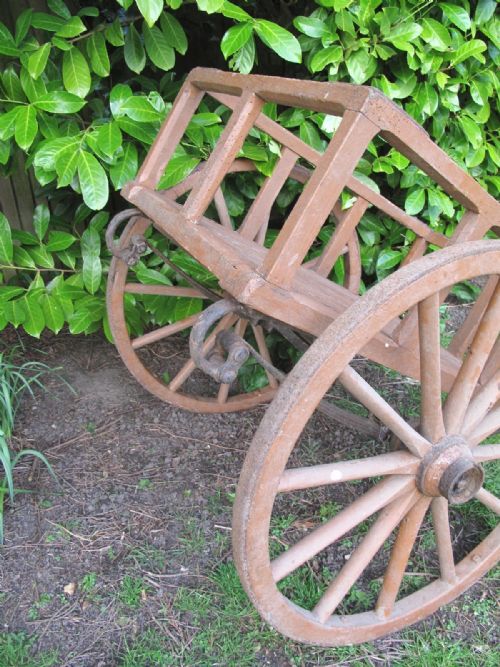 GARDEN CART FRENCH C 1910 - ADDITIONAL PHOTO 1