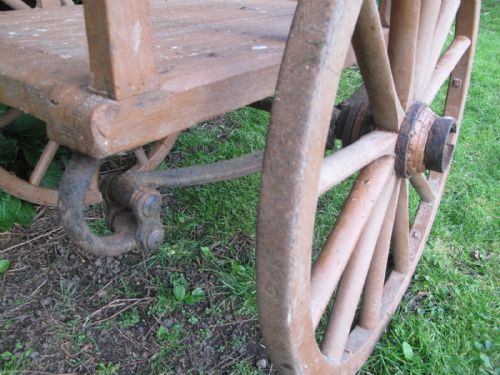 GARDEN CART FRENCH C 1910 - ADDITIONAL PHOTO 3