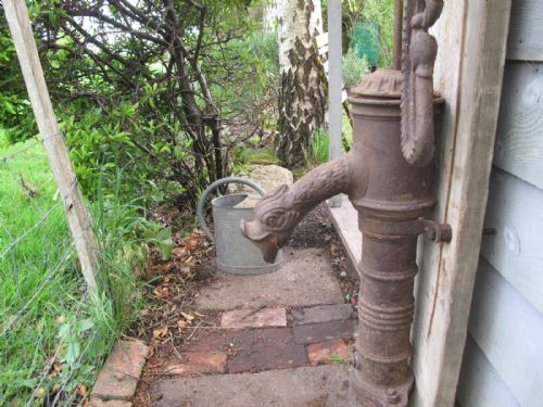 FRENCH HAND WATER PUMP WITH DOLPHIN C1860 - ADDITIONAL PHOTO 6