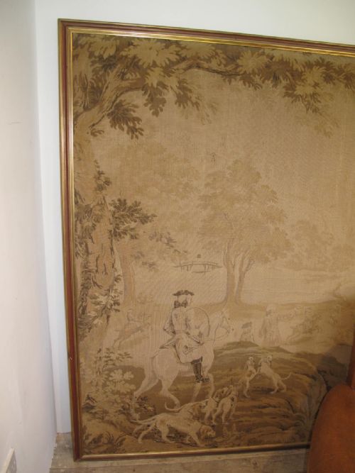 FRENCH TAPESTRY CIRCA 1920 - ADDITIONAL PHOTO 1