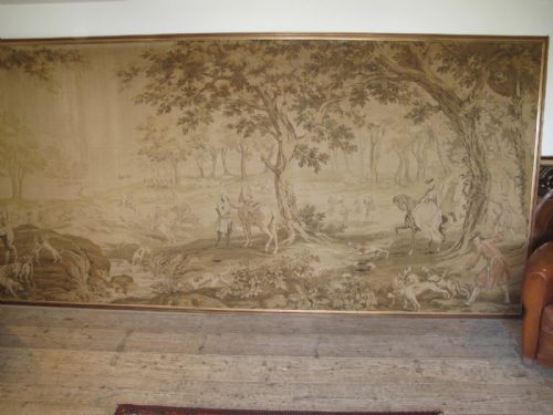 FRENCH TAPESTRY CIRCA 1920 - ADDITIONAL PHOTO 3