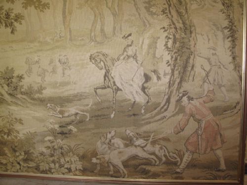 FRENCH TAPESTRY CIRCA 1920 - ADDITIONAL PHOTO 7