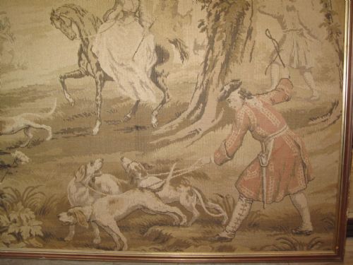FRENCH TAPESTRY CIRCA 1920 - ADDITIONAL PHOTO 8