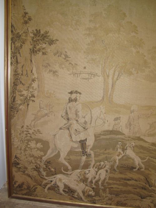 FRENCH TAPESTRY CIRCA 1920 - ADDITIONAL PHOTO 9