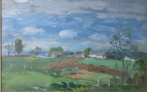PAINTING BY ALASTAIR FLATTERLY - ADDITIONAL PHOTO 2