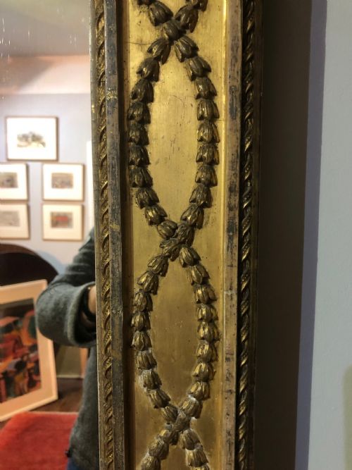 HUGE ADAM REVIVAL GILDED MIRROR C1820 - ADDITIONAL PHOTO 3