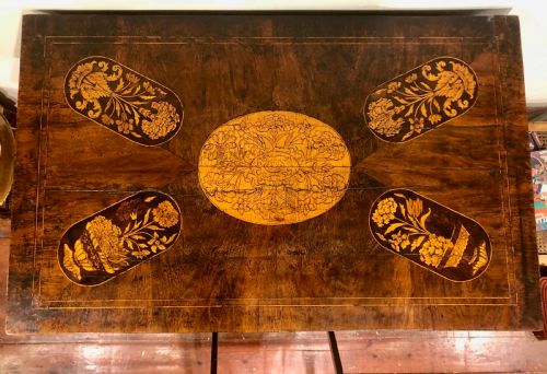 WILLIAM AND MARY WALNUT CHEST ON STAND ENGLISH17TH C - ADDITIONAL PHOTO 2