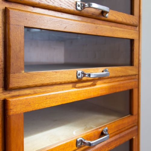HABERDASHERY DRAWERS 1930 OAK 20 DRAWERS - ADDITIONAL PHOTO 4