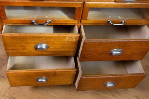HABERDASHERY DRAWERS 1930 OAK 20 DRAWERS - ADDITIONAL PHOTO 5