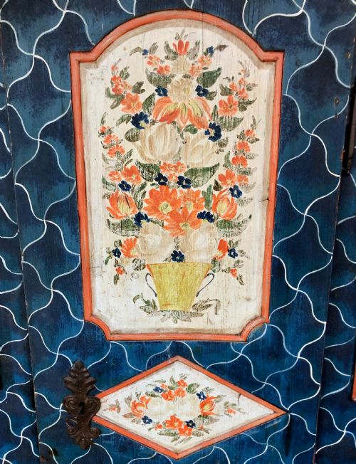 AUSTRO HUNGARIAN EMPIRE MARRIAGE ARMOIREFROM BOHEMIA CIRCA 1820 - ADDITIONAL PHOTO 3