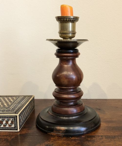 PAIR CANDLESTICKS 18TH CENTURY - ADDITIONAL PHOTO 1