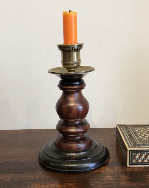 PAIR CANDLESTICKS 18TH CENTURY - ADDITIONAL PHOTO 2