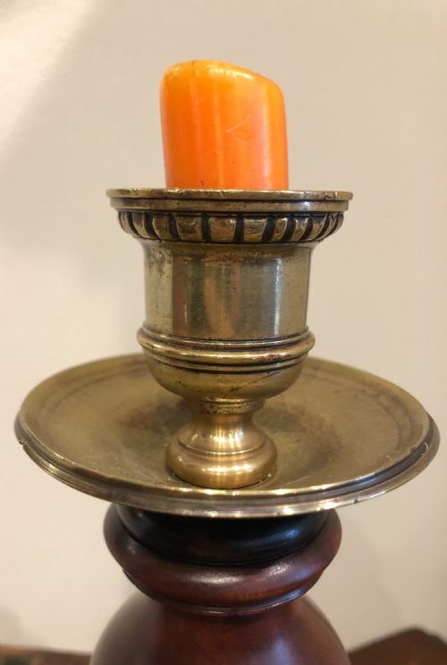 PAIR CANDLESTICKS 18TH CENTURY - ADDITIONAL PHOTO 4