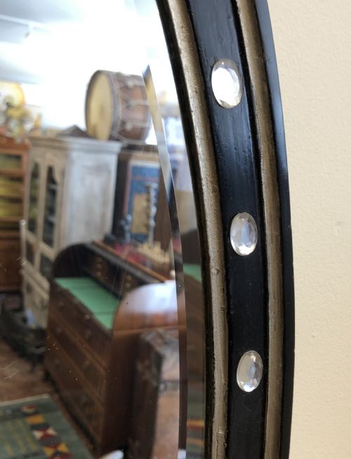 IRISH OVAL MIRROR19TH CENTURY - ADDITIONAL PHOTO 2