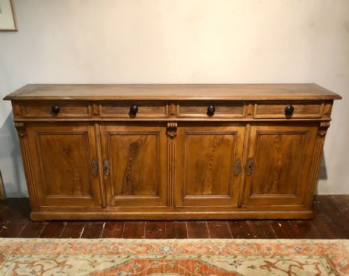french enfilade painted pine c 1840 - CATEGORY: ANTIQUE SIDEBOARDS - DATED VICTORIAN