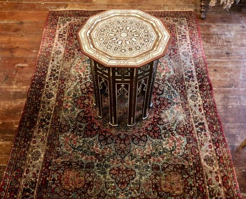 ottoman empire inlaid table 19th century - CATEGORY: ANTIQUE TABLES - DATED 19TH CENTURY