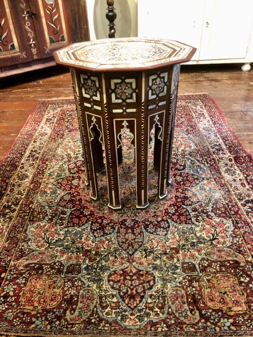 OTTOMAN EMPIRE INLAID TABLE 19TH CENTURY - ADDITIONAL PHOTO 1