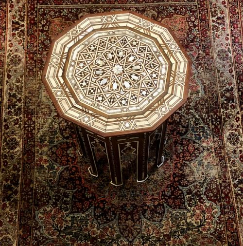 OTTOMAN EMPIRE INLAID TABLE 19TH CENTURY - ADDITIONAL PHOTO 4
