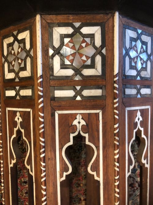 OTTOMAN EMPIRE INLAID TABLE 19TH CENTURY - ADDITIONAL PHOTO 8