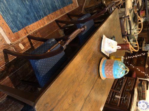 FRENCH ELM FARMHOUSE TABLE 19THC - ADDITIONAL PHOTO 2