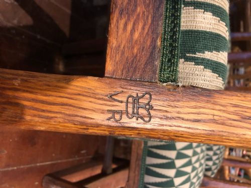 HOWARD SONS SET FIVE CHAIRS - ADDITIONAL PHOTO 6