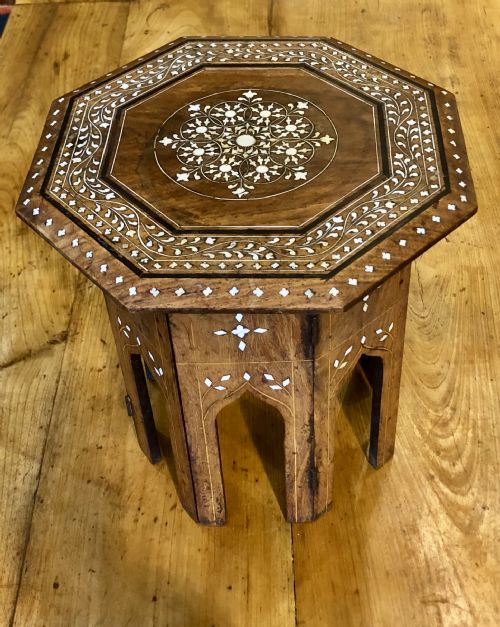 indian hoshiapur table - CATEGORY: ANTIQUE TABLES - DATED 1900
