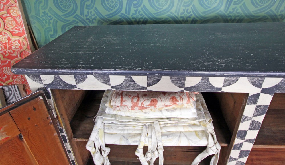 French Buffet. Black and White Design c 1800. View X