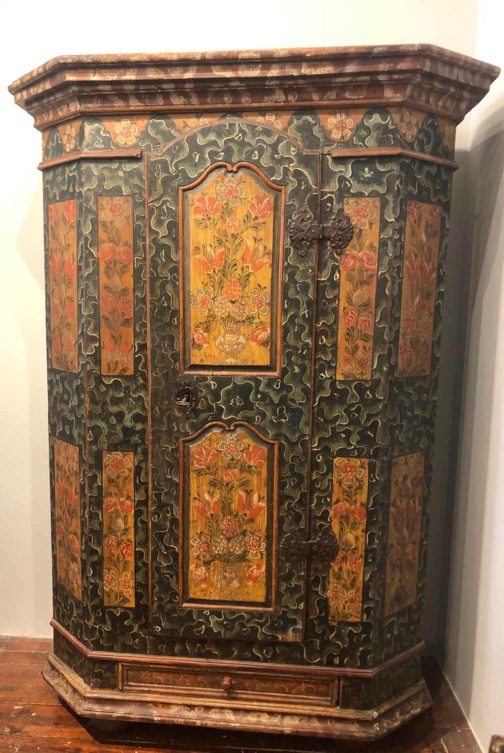 Austrian Empire Armoire circa 1850.