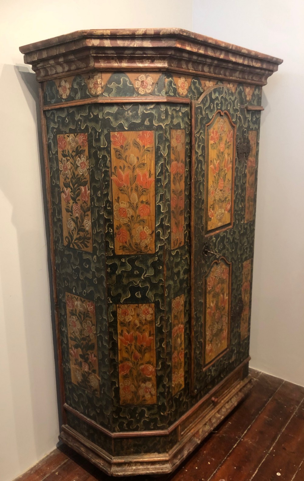 Austrian Empire Armoire circa 1850. View II
