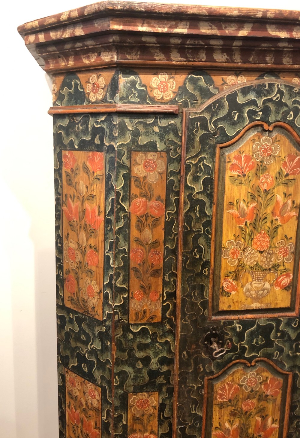 Austrian Empire Armoire circa 1850. View XV