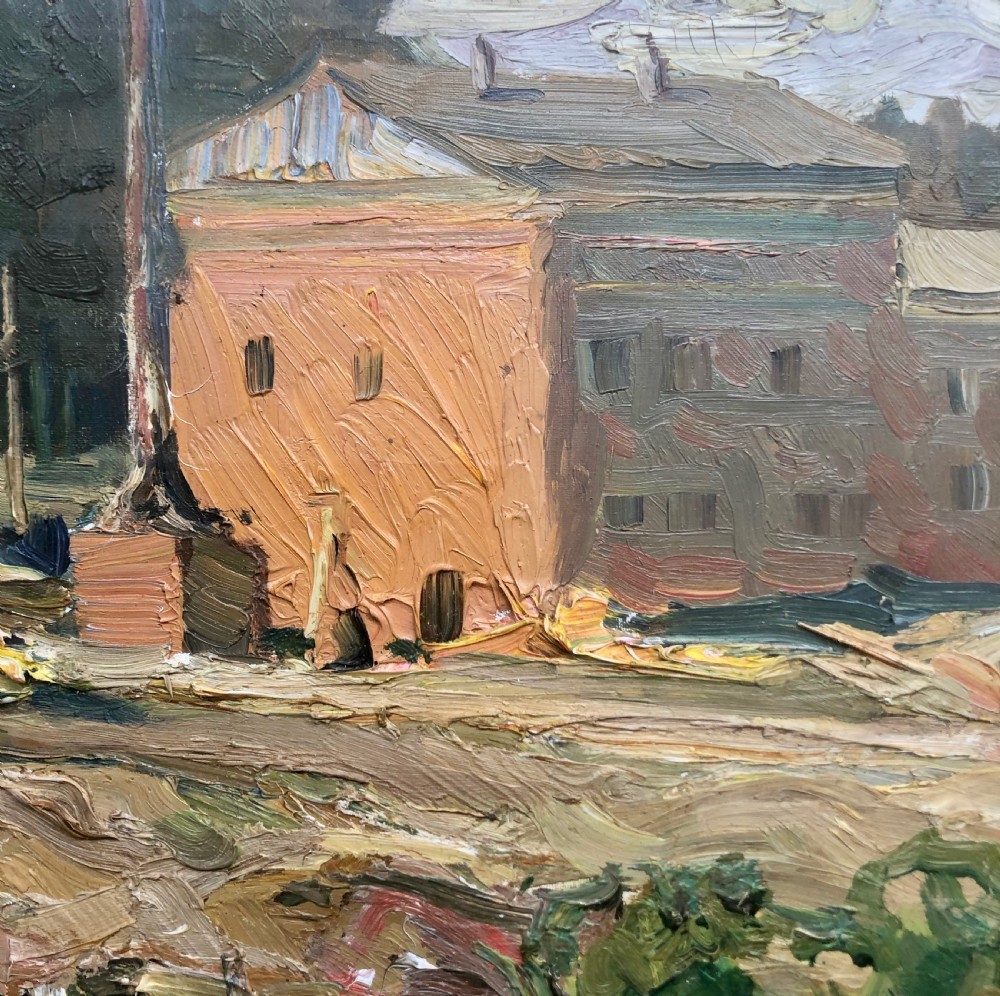 PAINTING by ALEXANDER OVCHAROV. 1950 View IV
