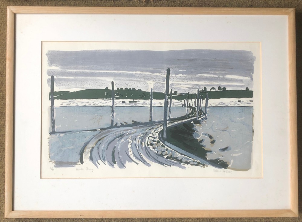 Edwin La Dell. Lithograph. 