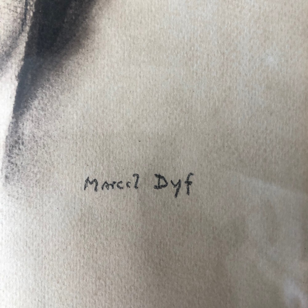 Portrait of a Young Woman. Marcel Dyf. Pastel. View V