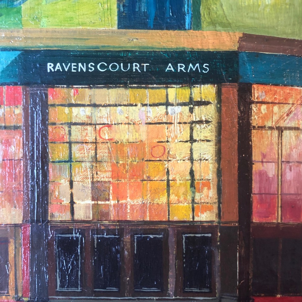 Ravenscourt Arms. Oil on canvas. Signed. View III