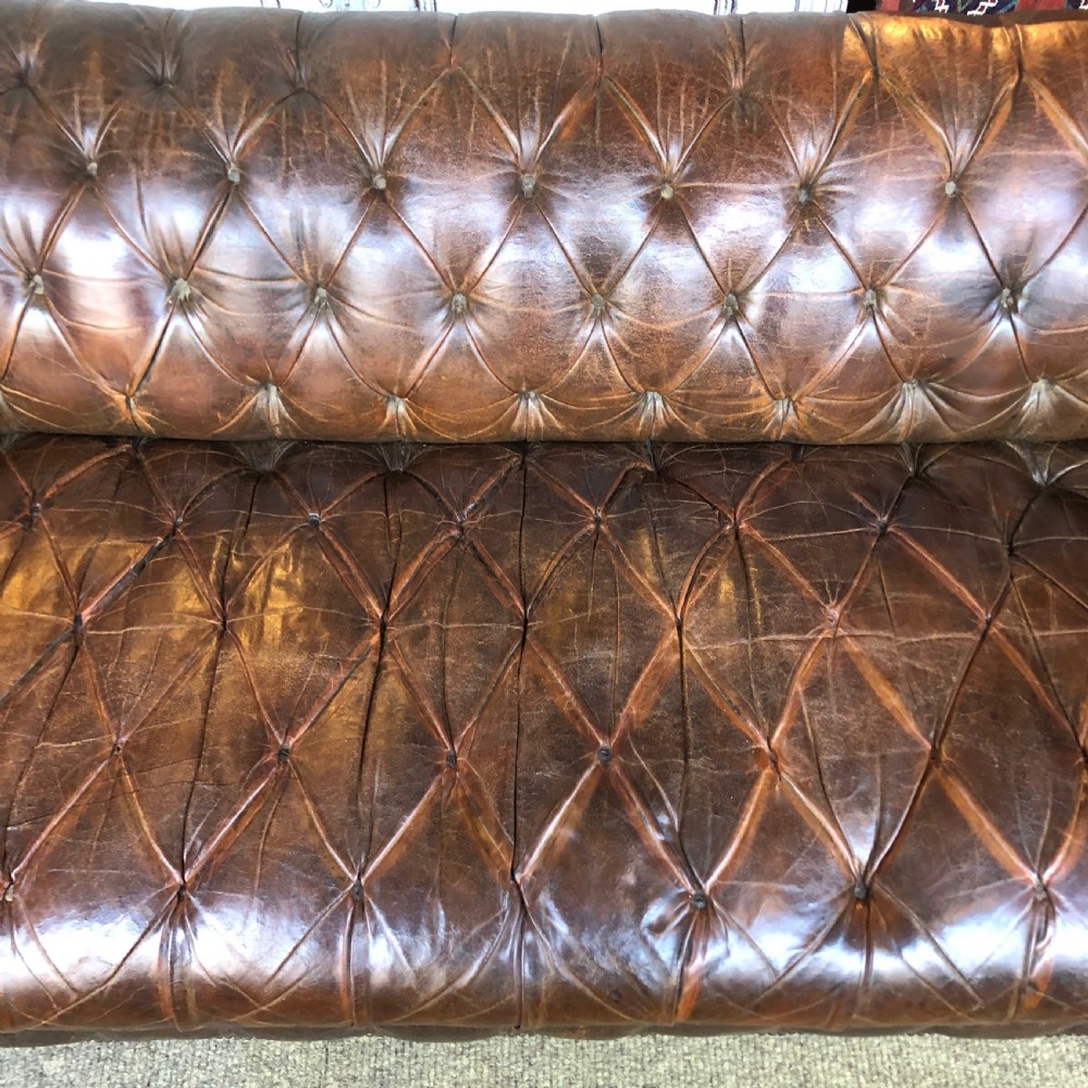 Chesterfield Leather Sofa. View IV