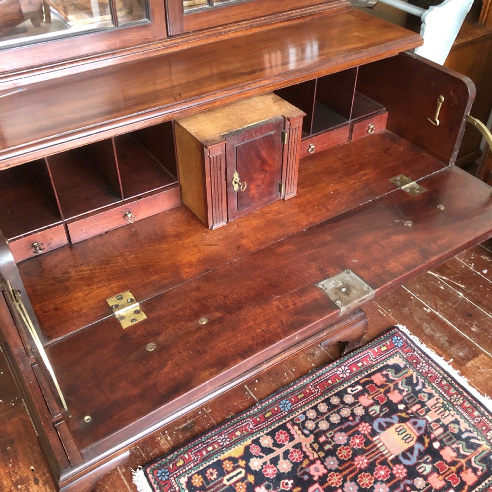 Secretaire Bookcase. George 11, Mahogany.  View VIII