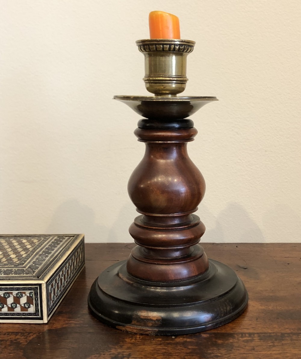 Pair Candlesticks 18th century. View II