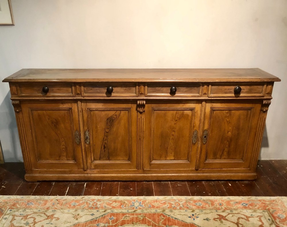 French Enfilade Painted Pine. c 1840.
