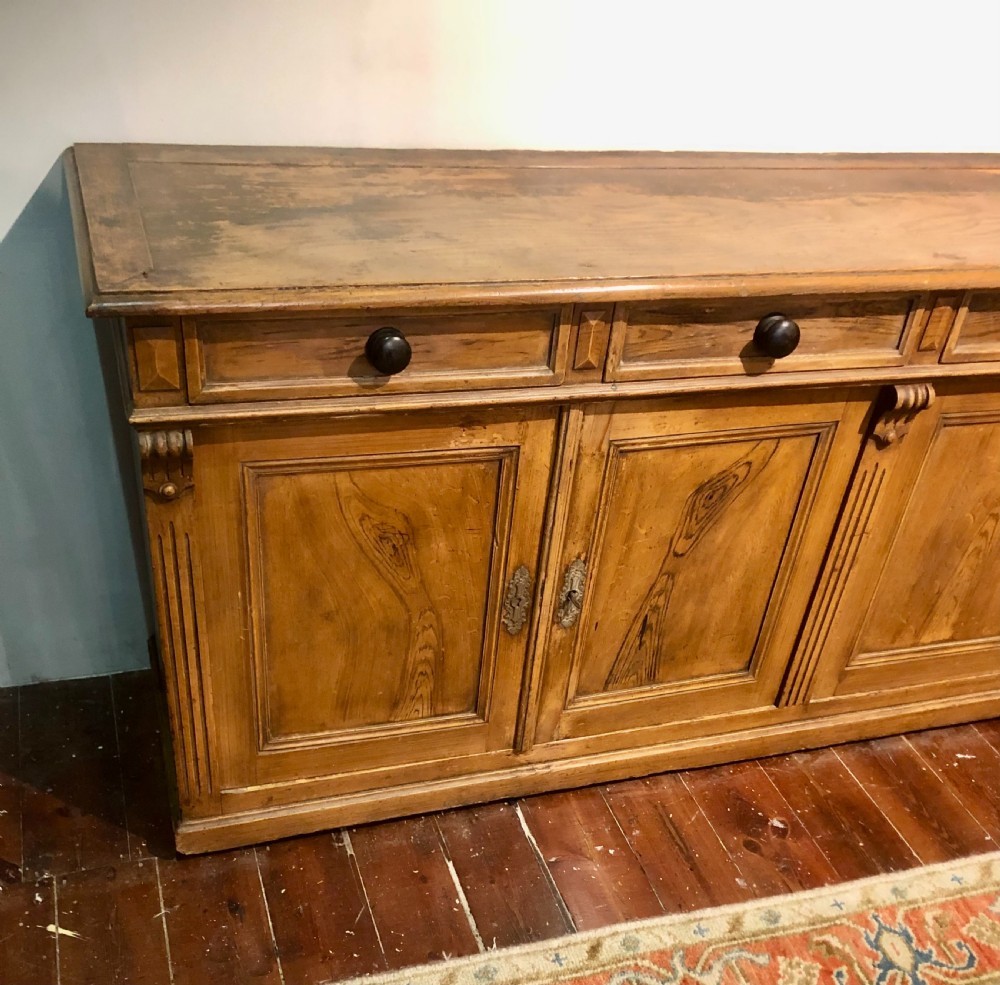 French Enfilade Painted Pine. c 1840. View IV