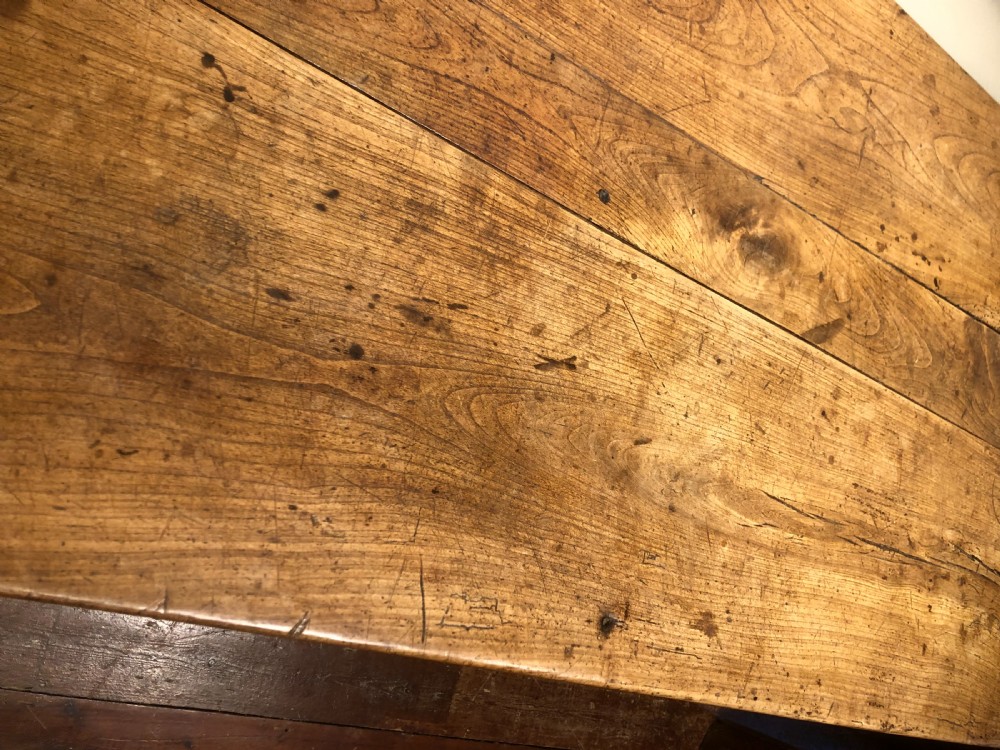 French Cherrywood Farmhouse Table. c 1850. View III