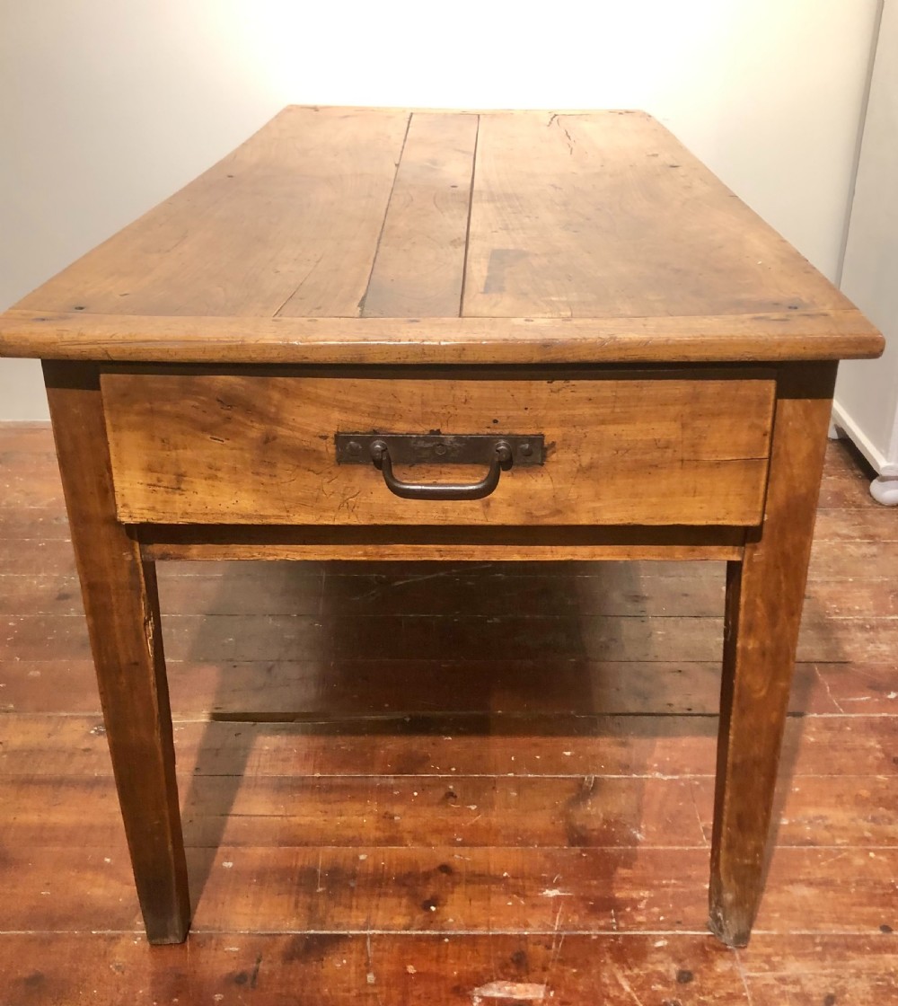 French Cherrywood Farmhouse Table. c 1850. View VI