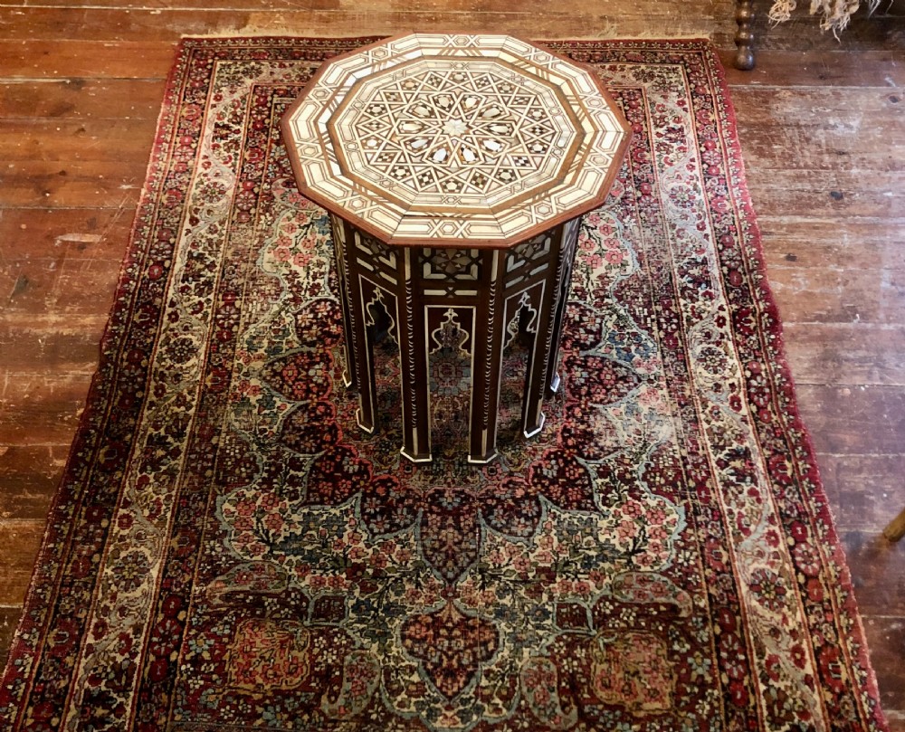 Ottoman Empire Inlaid Table 19th century.