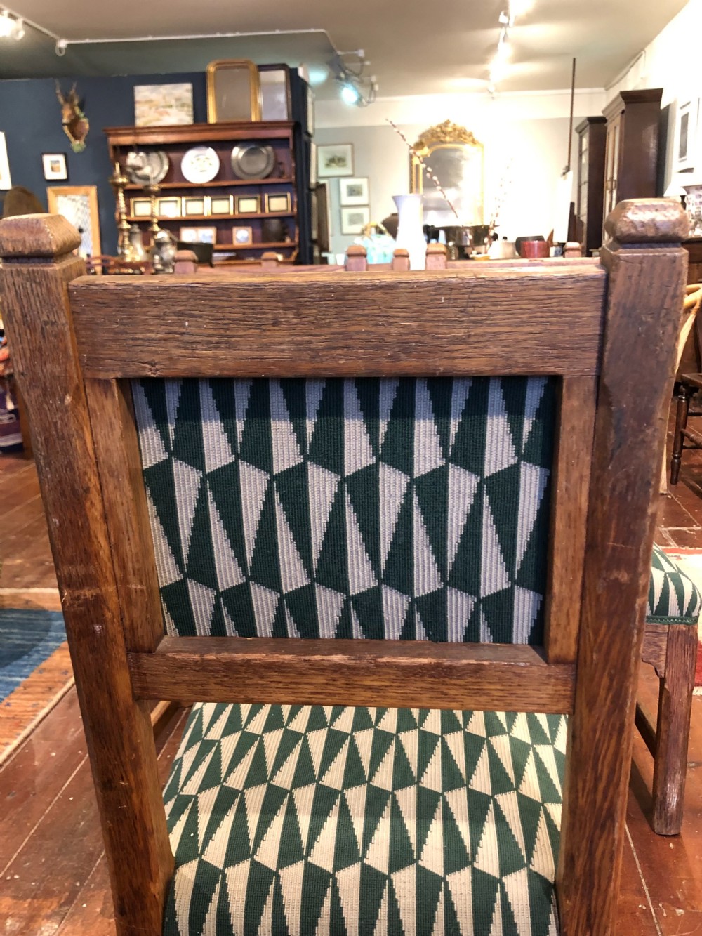 Howard & Sons Set Five chairs. View IV