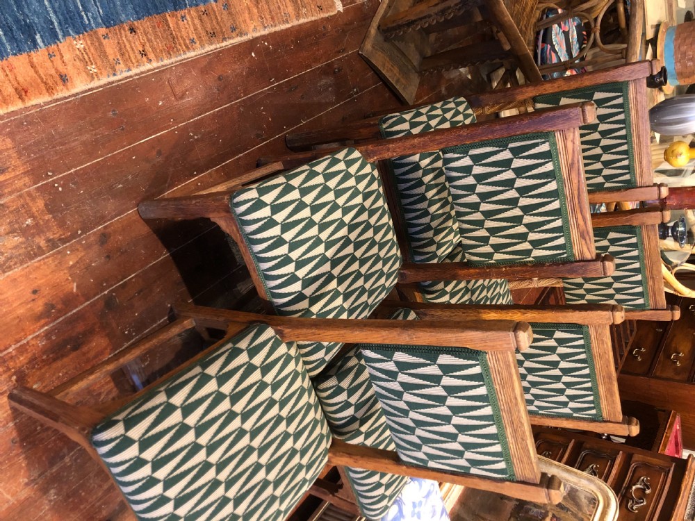 Howard & Sons Set Five chairs. View VI