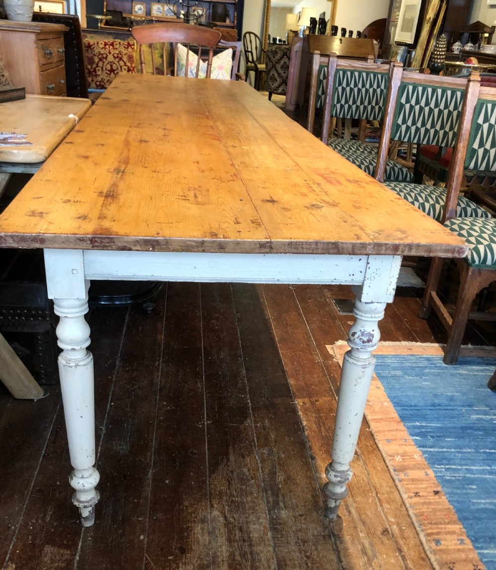 French Pine Farmhouse Table.