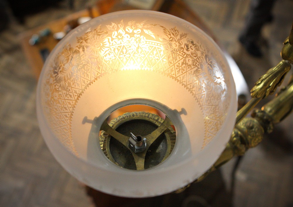 Huge Gasolier believed to be by Thomas Messenger. View II