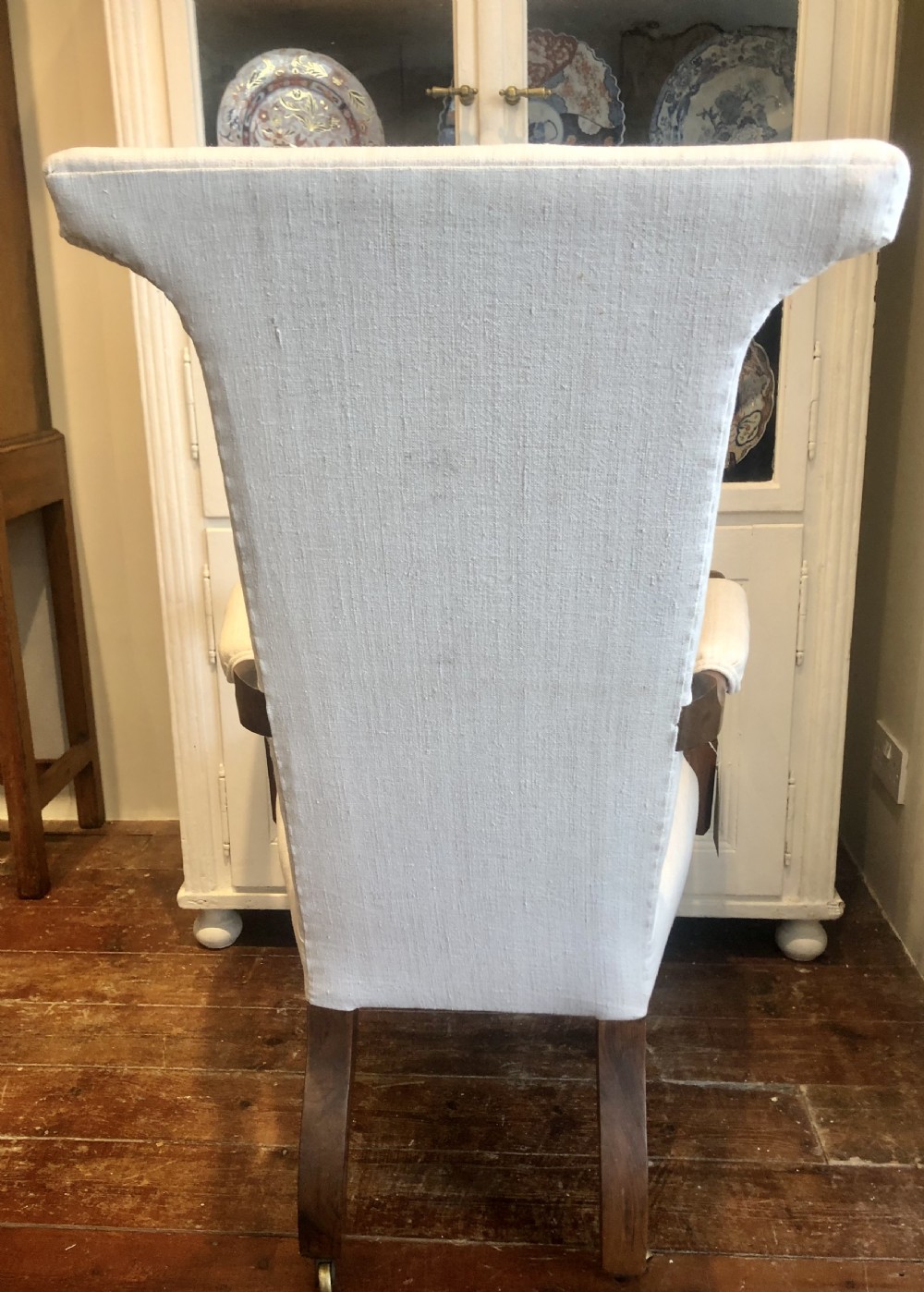High back Open Arm chair. Probably by Gillows. View II